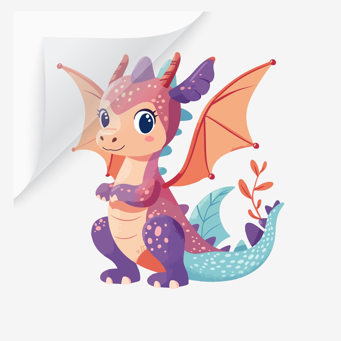 Cute Mythical Dragon